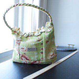 April‎ Connelly Handbag Canvas Floral Whimsy Fairycore